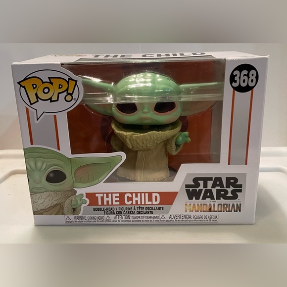 Funko Pop! Star Wars The Mandalorian The Child Bobble-Head Vinyl Figure, #368 - Picture 10 of 10